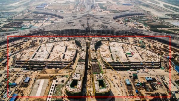 北京新機場綜合交通中心工程主體結(jié)構(gòu)封頂416979_ 北京新機場綜合交通中心工程主體結(jié)構(gòu)封頂